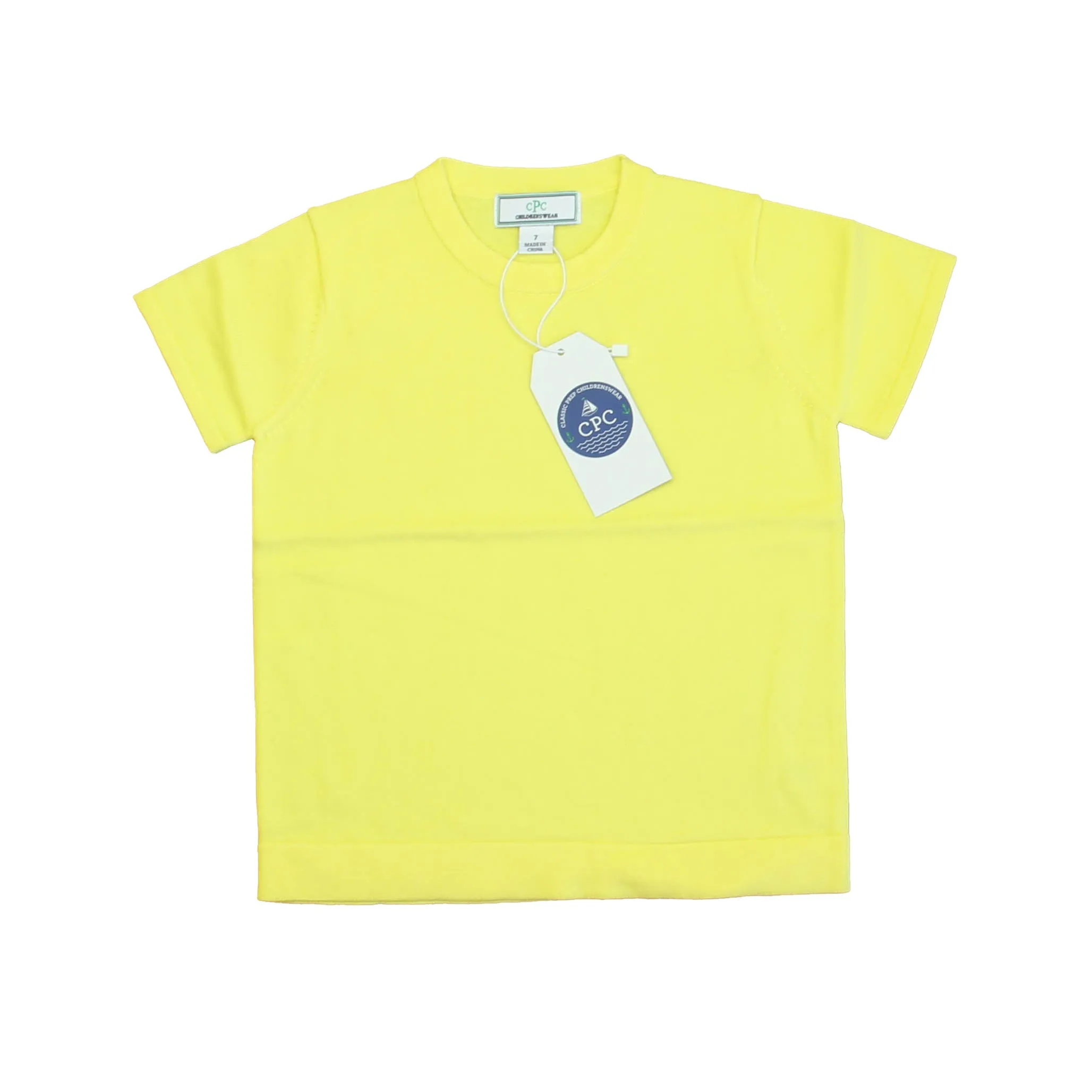 Classic Prep Girls Limelight Yellow Sweater